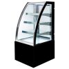 Witryna cukiernicza Mega-M CLARA  S60 S-60cm G-70 cm H-140 cm black N