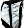 Witryna cukiernicza Mega-M CLARA  S60 S-60cm G-70 cm H-140 cm black N