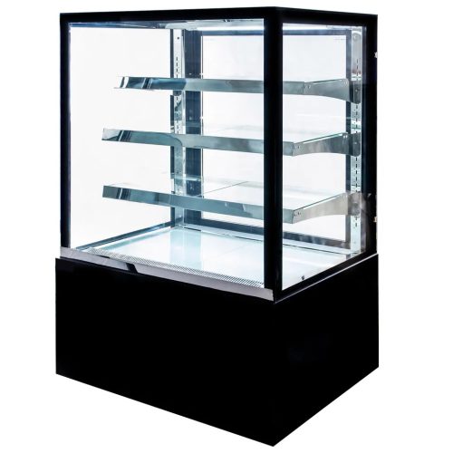 Witryna cukiernicza Mega-M ELSA S90 S-90cm G-70 cm H-140 cm black N