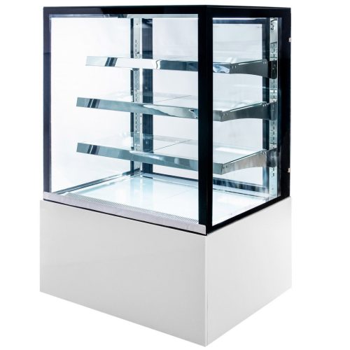 Witryna cukiernicza Mega-M ELSA S90 S-90cm G-70 cm H-140 cm white N