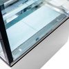 Witryna cukiernicza Mega-M ELSA S90 S-90cm G-70 cm H-140 cm white N