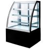Witryna cukiernicza Mega-M CLARA S90 S60 S-90cm G-70 cm H-140 cm black N