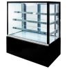 Witryna cukiernicza Mega-M ELSA S120 S-120cm G-70 cm H-140 cm black N