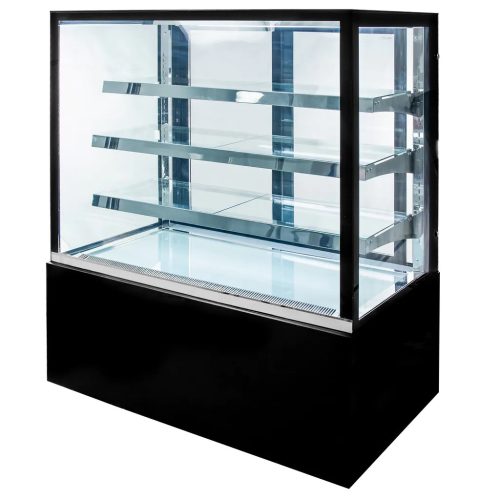 Witryna cukiernicza Mega-M ELSA S120 S-120cm G-70 cm H-140 cm black N