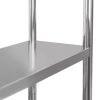 Nadstawka na stół Mega-M 150x30x60/2półki/ N