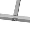 Kloc masarski drewniany na podstawie ze stali nierdzewnej Mega-M S-40 cm G-40 cm H-85 cm N