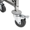 Wózek transportowy ze stali nierdzewnej  na pojemniki GN 6- półek Mega-M S-38 cm G-55 cm H-95 cm N