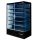 Regał chłodniczy Mega-M HUGO PLUS IC L-125 cm G-74 cm H-201 cm black drzwi transparentne N
