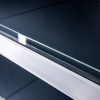 Regał chłodniczy Mega-M HUGO PLUS IC L-125 cm G-74 cm H-201 cm black drzwi transparentne N