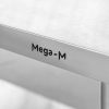 Stół ze stali nierdzewnej centralny z półką Mega-M STANDARD S-80 cm G-70 cm H-85 cm N