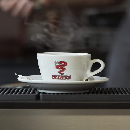 Cappuccino csésze szett, alátéttel, 6 db-os, 145 ml BEZZERA Vintage