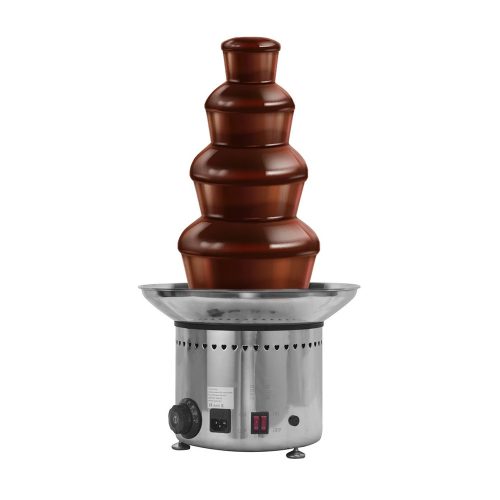 Csokoládé szökőkút 4 szintes Inox