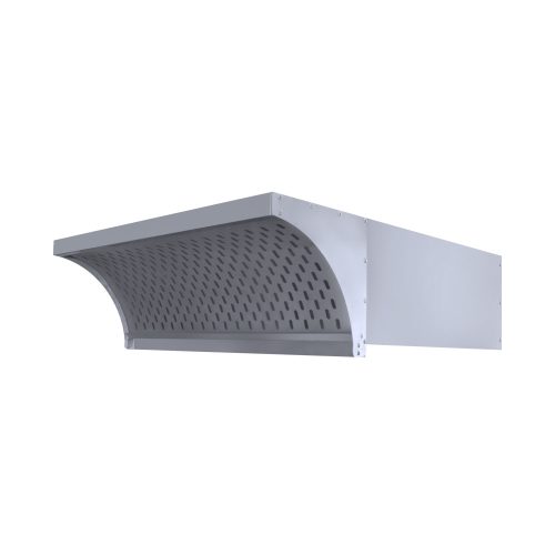 Elszívóernyő 4 és 4+4 professional ipari pizzakemencéhez 955x1074x300 mm