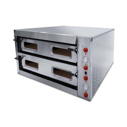 Pizzakemence sütő kétaknás széles XL6+6-os PLUS