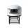 Pizzakemence sütő gázos téglavázas statikus 3db 33 cm-es pizzának Napoli M90