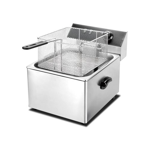 Olajsütő fritőz asztali elektromos 1×11 liter 3,5 kW ipari Ferrara-Forni