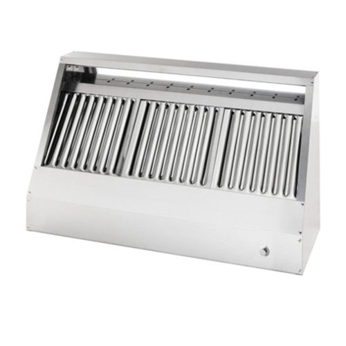 Elszívóernyő snack kivitel labirintszűrővel 150×70×45 cm